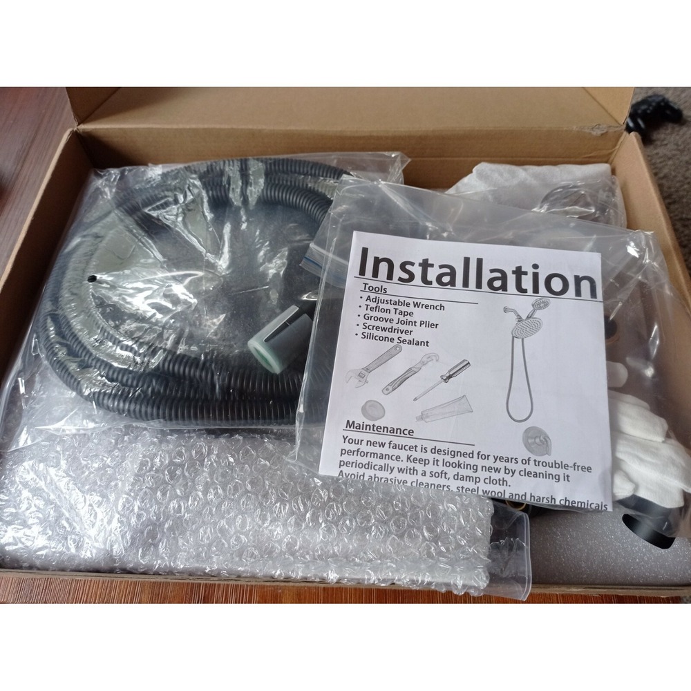 G-promise Shower Head High Pressure Black